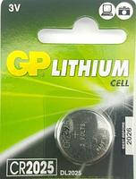 Батарейка CR2025(літієва) GP