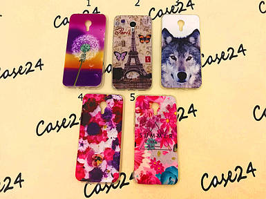TPU чохол Print для Meizu M3 Note (5 різновидів)