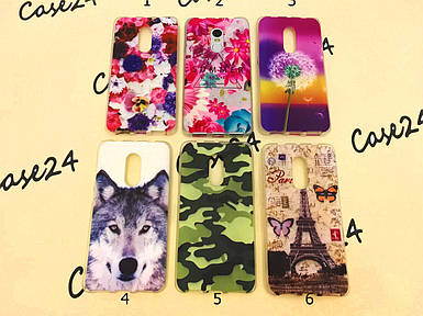 TPU чохол Print для Xiaomi RedMi Note 4X (6 різновидів)