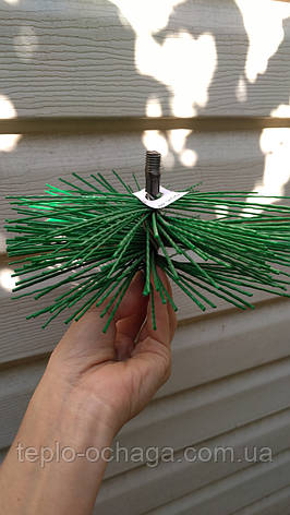 Щітка для чищення димоходів, 500 мм пластик, фото 1