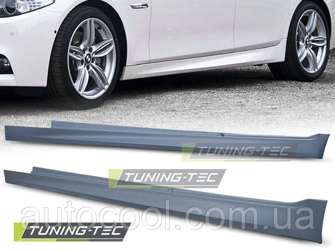 Накладки на пороги BMW F10/F11 2010-2017 г. у стилі M5 STYLE/M-PAKIET