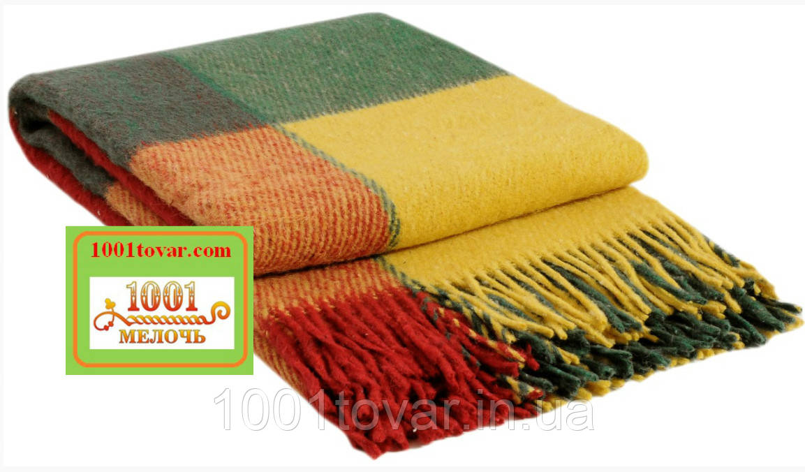 Плед чистошерстяной Ельф, з новозеландської вовни Vladi (Влади), розмір 200х220 див, фото 1