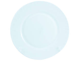 Біла тарілка дрібна No7 17.5 см
