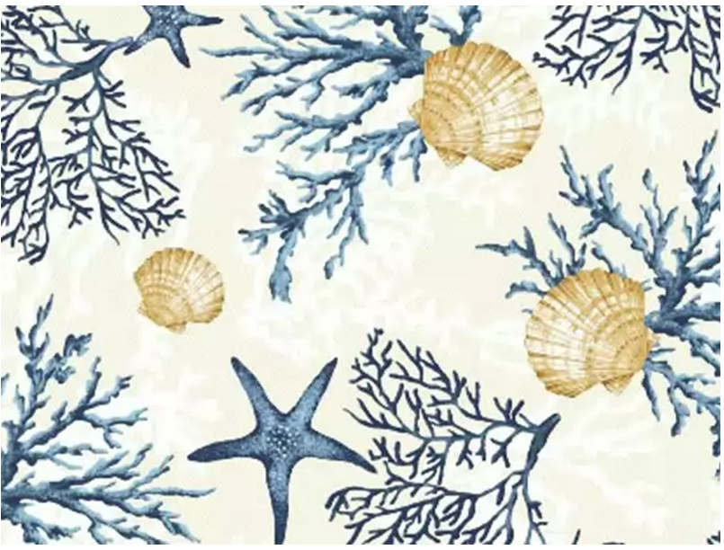 Поплін диз: 10-1501 blue, фото 1