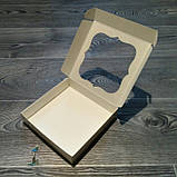 Коробка для пряників (150*150*30 мм) з вікном, фото 3