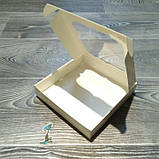 Коробка для пряників (150*150*30 мм) з вікном, фото 2