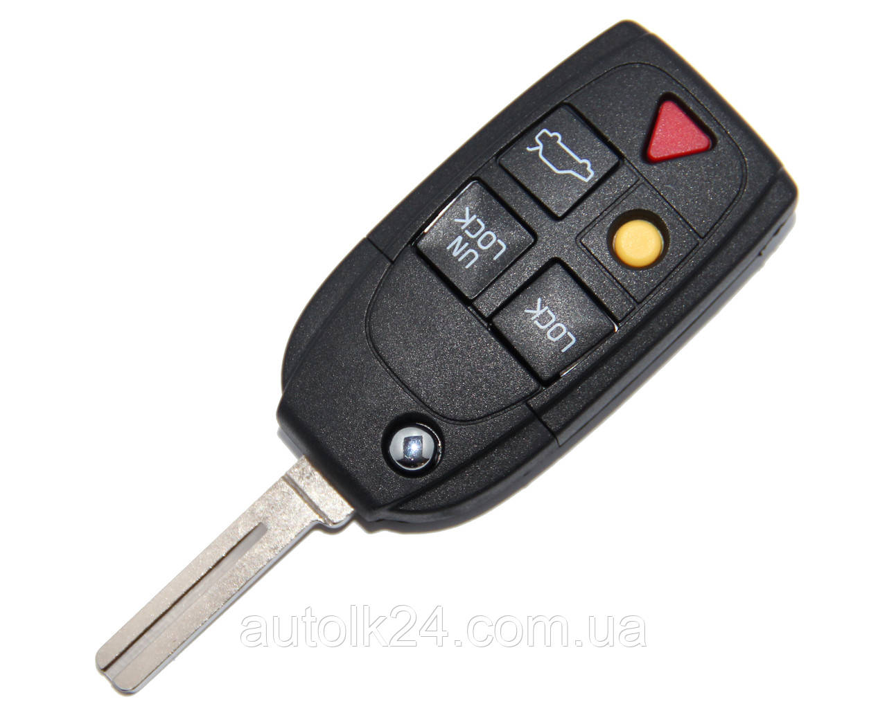 Корпус викидного ключа Volvo 5 кнопок лезо NE66