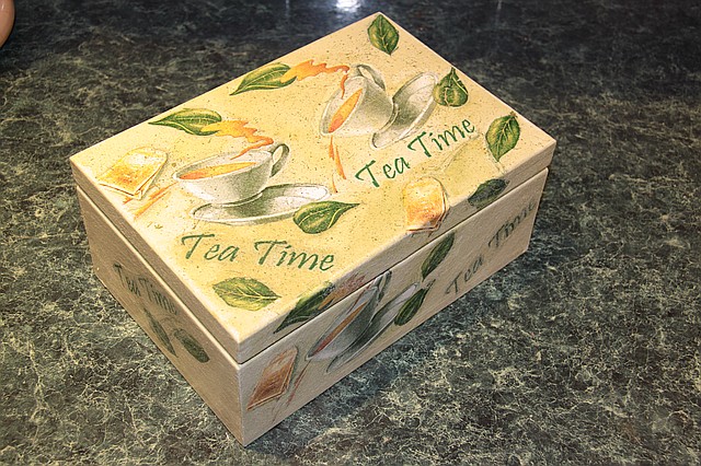Скринька для чайних пакетиків