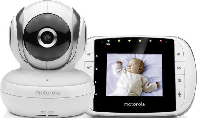 Відеоняня Motorola MBP33S, яскравий кольоровий екран 2,8 дюйма - фото 1 - id-p638834816