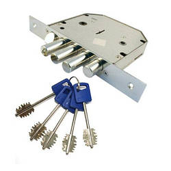 Замок врізний APECS T-21-S лівий