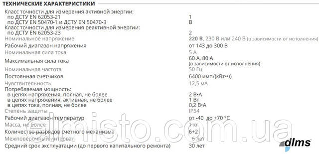 Технические характеристики и свойства электросчетчиков NIK 2100