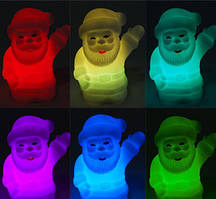 Мінісвітильник хамелеон Дід Мороз, мінісвітильник