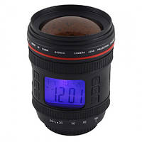 Годинник проєктор у формі об'єктива зі звуками природи