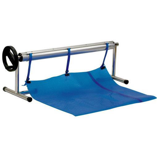 Намотувальний пристрій (ролета) для басейну (Т-стійки) Vagner 3,7-5,4 м переносний