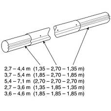 Змотувальний пристрій (ролета) для басейну Vagner 5,4-7,1 м мобільний, фото 4