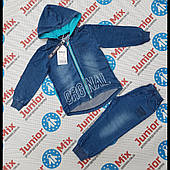 Дитячі котонові спортивні костюми для хлопчиків гуртом F&D