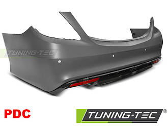 Задній тюнінг бампер Mercedes S-class w222 2013+ г. у стилі AMG S63 