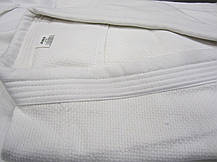 Кімоно для дзюдо біле (зростання від 120 см до 200 см, густота 450 г/м2), фото 3