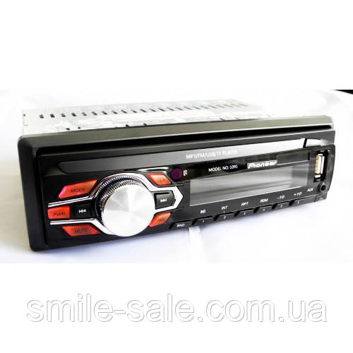 Автомагнітола Pioneer 1091 USB, SD+AUX Суперзвук!