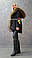 Демісезонна куртка з хутром єнота, фото 7