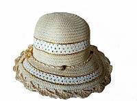 Річна капелюх рисова соломка