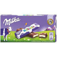 Молочный детский шоколад Milkinis Milka в стиках