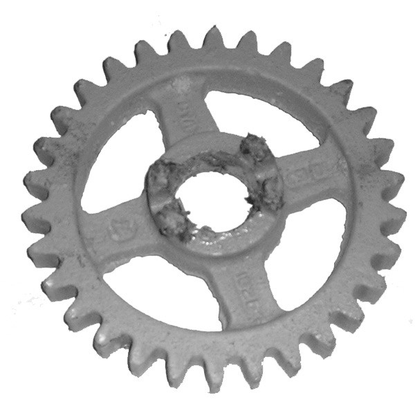 Зубчатка редуктора сітківниці СЗ-3,6 (Z = 30) (малая)