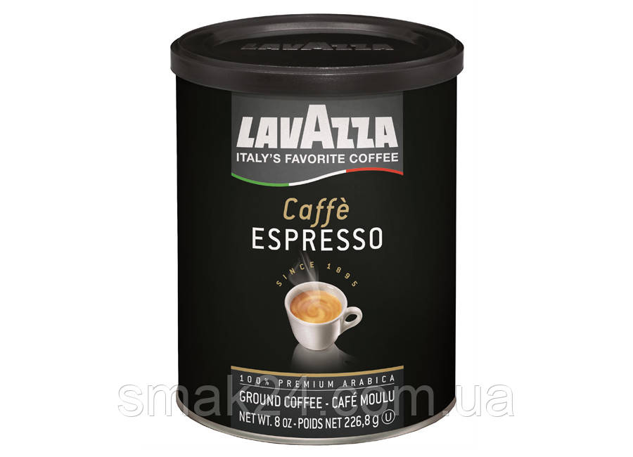 Кофе молотый 100% арабика LavAzza Espresso Italiano Club 250г Италия ж/б - фото 2 - id-p639032821