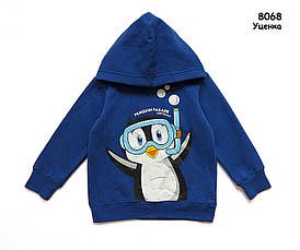 Уцінка - Тепла кофта "Пінгвін" для хлопчика. 4 роки