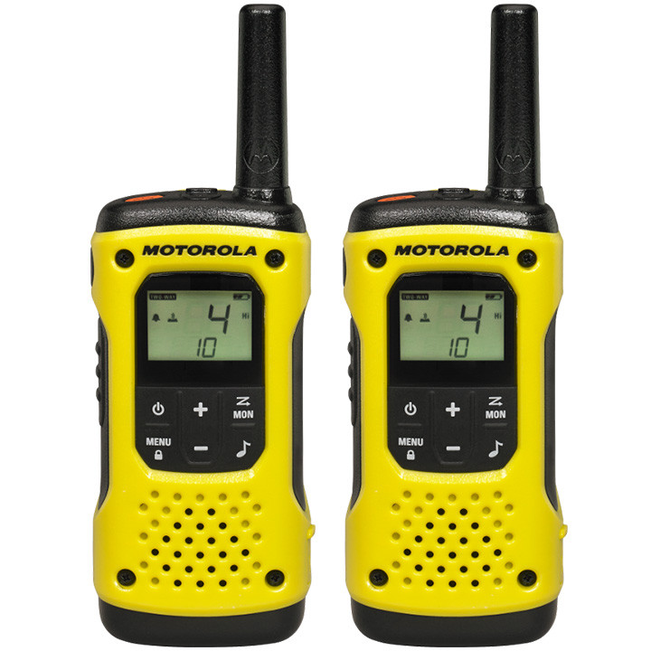 Портативная водонепроницаемая рация Motorola TLKR T92 H2O Yellow - 2 шт - фото 2 - id-p639126856