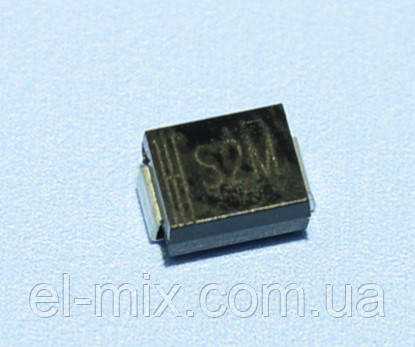 Діод випрямний smd S2M, Toshiba / упак. 10шт