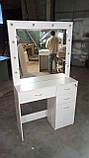 Стіл візажиста з дзеркалом V199, фото 4