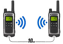 Портативна рація Motorola TLKR T80 Black, радіус дії 10 км., фото 3