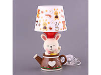 Светильник с абажуром Fashion Lamp Зайка 32 см 39-220