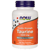 Таурин / Taurine 1000 mg 100 Veg Caps NOW Foods USA