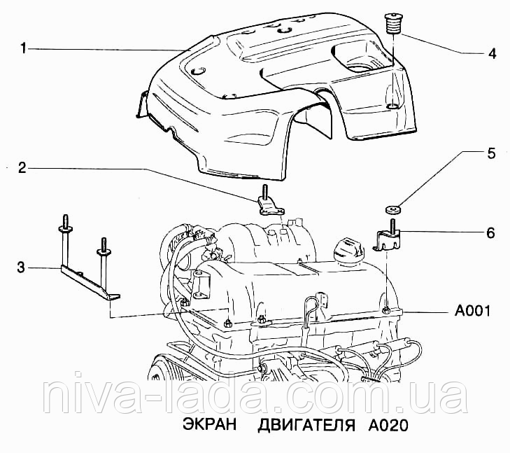 Кронштейни кріплення екрану 2123