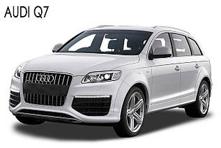 Audi Q7 — заміна лінз на біксенонові Hella 3R