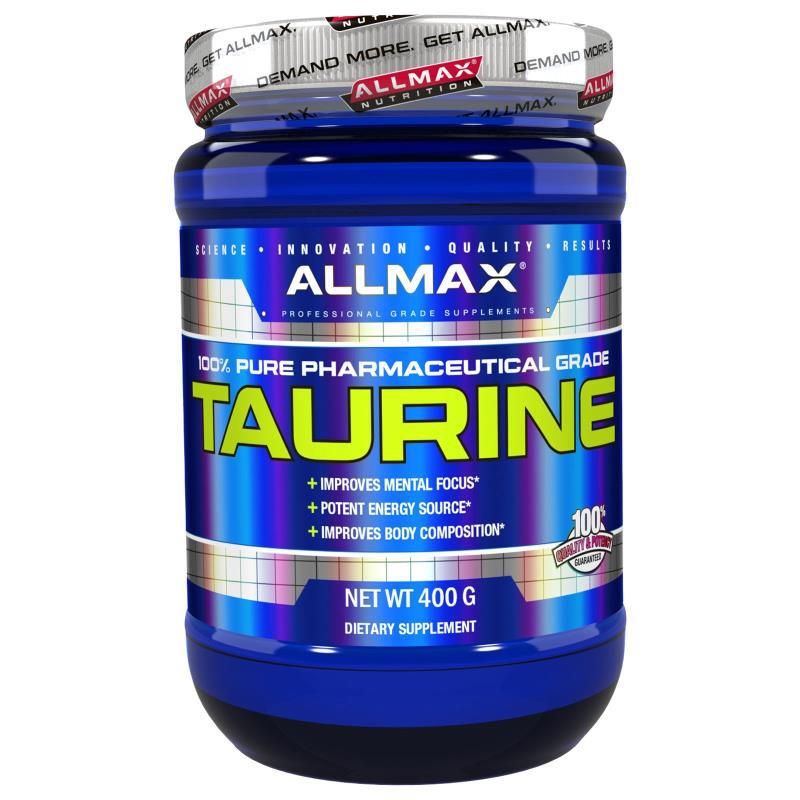 100% чистий таурин + максимальна сила + засвоєння - Таурін / ALLMAX - Taurine (400 г)