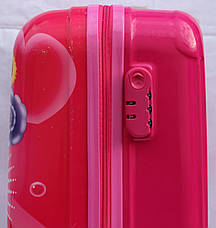 Валіза дитяча дорожня ручна поклажа з кодовим замком 52 см Кітті 1881-5, фото 5