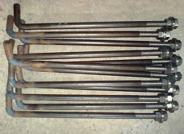 Болт М16 з анкерним плитою гост 24379.1-80