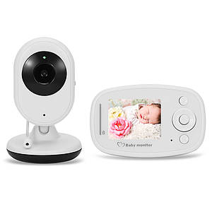 Відеоняня Baby Monitor з режимом нічного бачення та двостороннім зв'язком