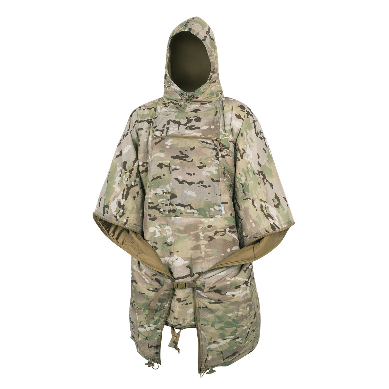 Пончо зимове Helikon-Tex® Swagman Roll® Poncho - Climashield® Apex 67g - Camogrom®