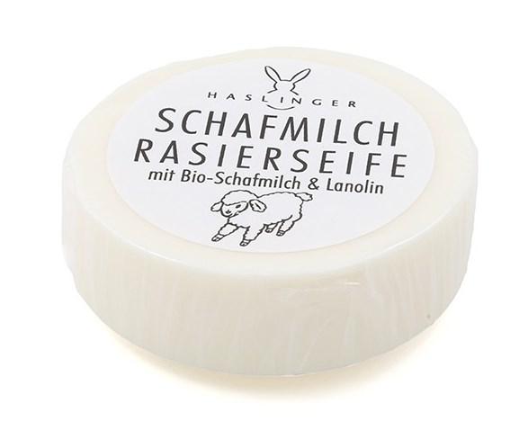 Мило для гоління Haslinger Sheepmilk & Lanolin Shaving Soap 60 гр