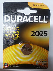 Батарейка CR2025 Lithium (блістер) Duracell