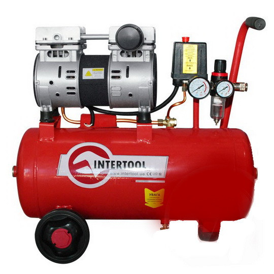 Компресор Intertool PT-0022 (безоливний), фото 1