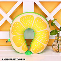 Подушка під голову — підкова (лимон)