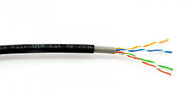 Кабель вита пара BiCoil Double UTP Cat.5E 4PR CCA PVC+PE Outdoor 305 м
