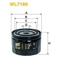 Оливний фільтр WIX FILTERS WL7168 (filtron520/1)