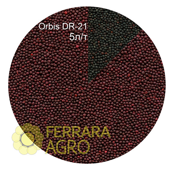 Фарба для насіння ріпаку, соняшнику, кукурудзи ORBIS DR-21, червона