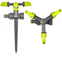 LIME LINE Зрошувач обертовий 3-х ріжковий на кілку LE-6102